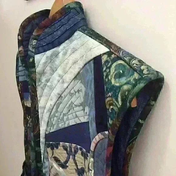 Vintage Deanna Gauthier Reversible Vest - Picture 6 of 13